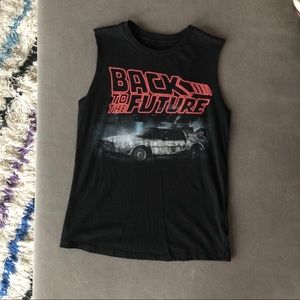 Back to the Future Muscle Tee